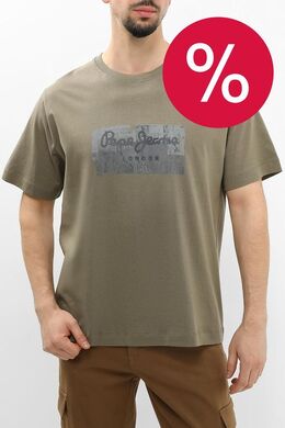 PEPE JEANS: Хлопковая футболка 