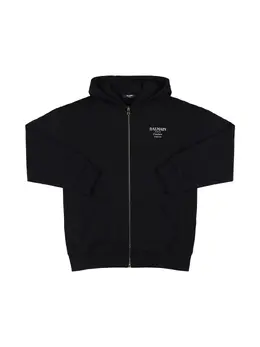 BALMAIN: Хлопковый свитшот 