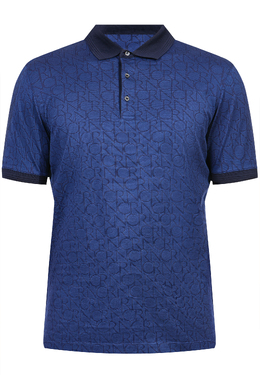 CORNELIANI: Синее поло 