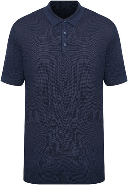 CORNELIANI: Синее поло 