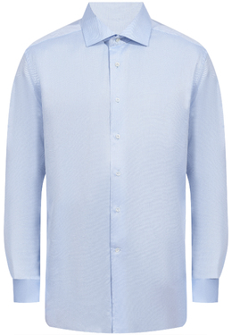 CORNELIANI: Синяя рубашка 