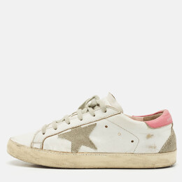Golden Goose: Белые кроссовки  Super Star
