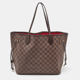 Louis Vuitton: Коричневая сумка  Neverfull MM