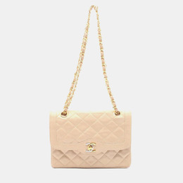 Chanel: Бежевая сумка 