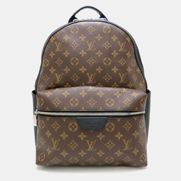 Louis Vuitton: Чёрный рюкзак 