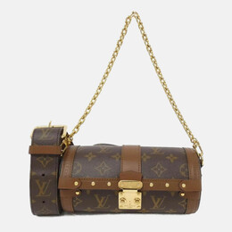Louis Vuitton: Коричневая сумка  Papillon