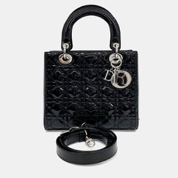 Dior: Чёрная сумка 