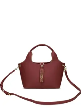 Love Moschino: Красная сумка-шоппер 