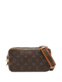 Louis Vuitton Pre-Owned: Коричневая сумка 