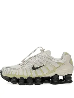Nike: Белые кроссовки  Shox TL