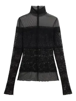 Blumarine: Прозрачный топ 