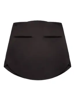 Courrèges: Атласная юбка 