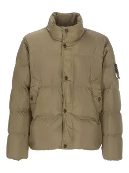 Stone Island: Зелёная куртка 