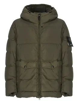 Stone Island: Куртка с капюшоном 