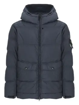 Stone Island: Голубая куртка  Crinkle Reps