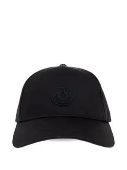Moncler: Чёрная кепка 
