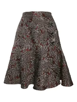 Dolce & Gabbana Pre-Owned: Юбка с растительным принтом 