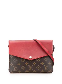 Louis Vuitton Pre-Owned: Коричневая сумка через плечо 