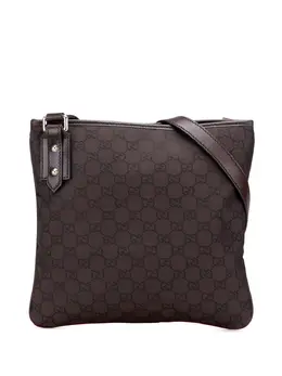Gucci Pre-Owned: Коричневая сумка через плечо 