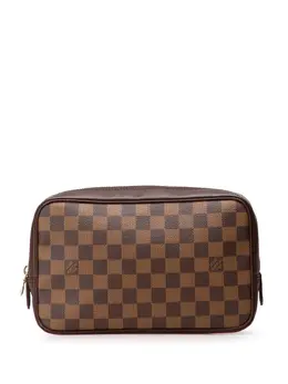 Louis Vuitton Pre-Owned: Коричневый клатч 