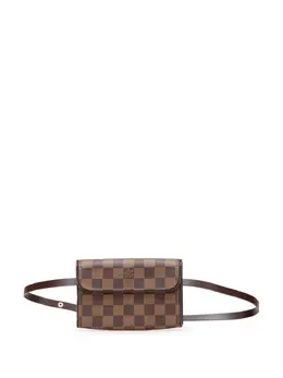 Louis Vuitton Pre-Owned: Коричневая поясная сумка 