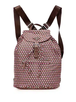 Prada Pre-Owned: Розовый рюкзак 