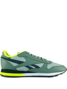 Reebok: Зелёные кроссовки  Classic Leather