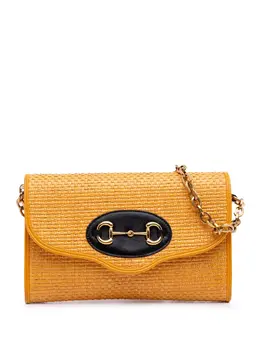 Gucci Pre-Owned: Жёлтая сумка через плечо 