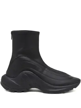 Diesel: Чёрные кроссовки 