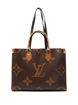 Louis Vuitton Pre-Owned: Коричневая сумка-шоппер 