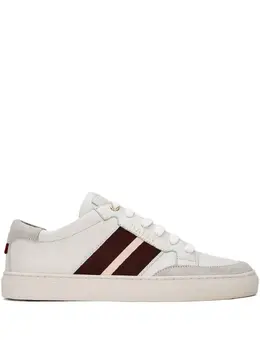Bally: Белые кроссовки 