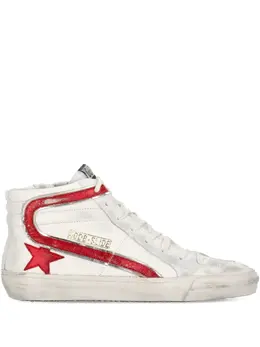 Golden Goose: Белые кроссовки  Star