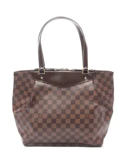 Louis Vuitton Pre-Owned: Коричневая сумка-шоппер 