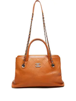 CHANEL Pre-Owned: Коричневая сумка 