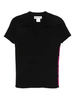 DKNY: Футболка с v-образным вырезом 