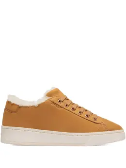 Bally: Жёлтые кроссовки 
