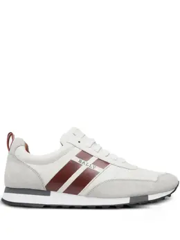 Bally: Белые кроссовки 