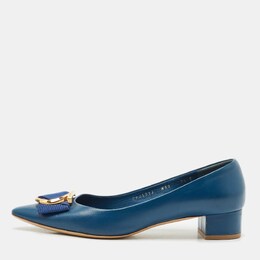 Salvatore Ferragamo: Голубые туфли 
