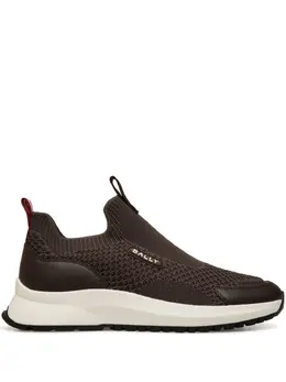 Bally: Коричневые кроссовки 