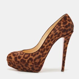 Christian Louboutin: Коричневые туфли 