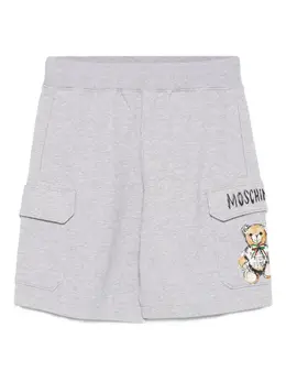 Moschino: Хлопковые шорты  Teddy