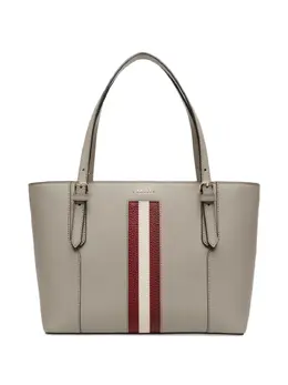Bally: Бежевая сумка-шоппер 