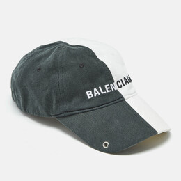 Balenciaga: Белая кепка  50/50