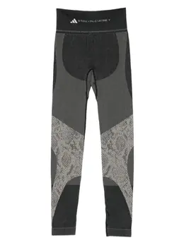 adidas by Stella McCartney: Брюки со змеиным принтом 