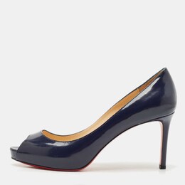 Christian Louboutin: Синие туфли 