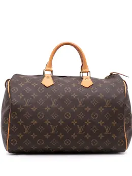 Louis Vuitton Pre-Owned: Коричневая сумка 