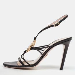 Versace: Чёрные сандалии  La Medusa