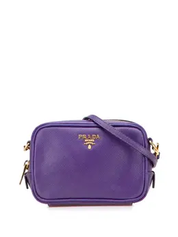 Prada Pre-Owned: Фиолетовая сумка 