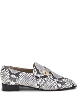 Ferragamo: Белые лоферы 