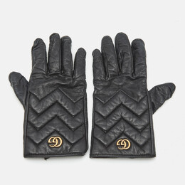 Gucci: Перчатки  GG Marmont
